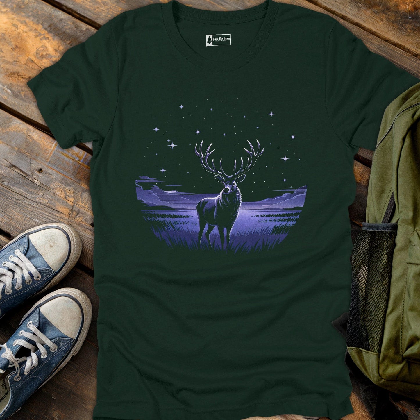 Stargazer Stag T-Shirt