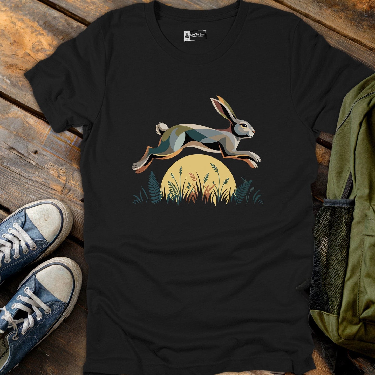Moonbound Rabbit T-Shirt