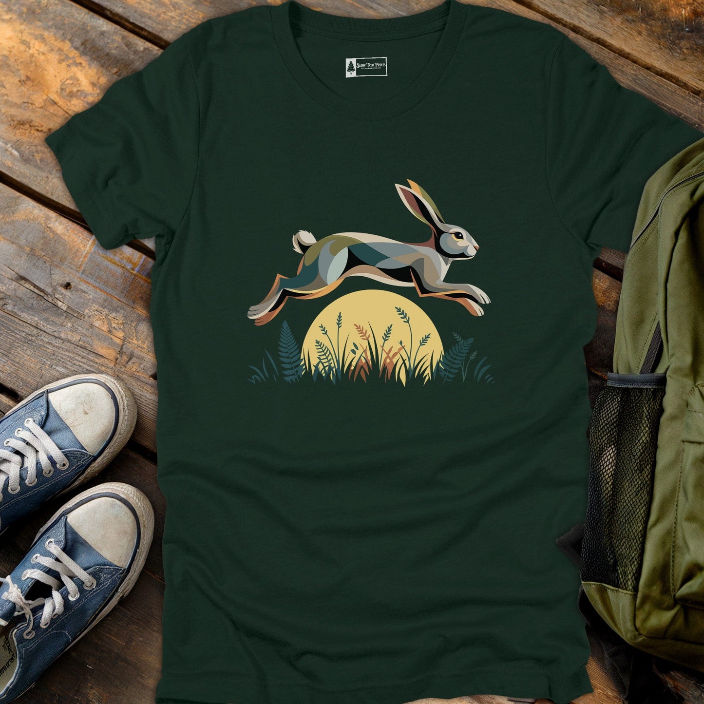 Moonbound Rabbit T-Shirt