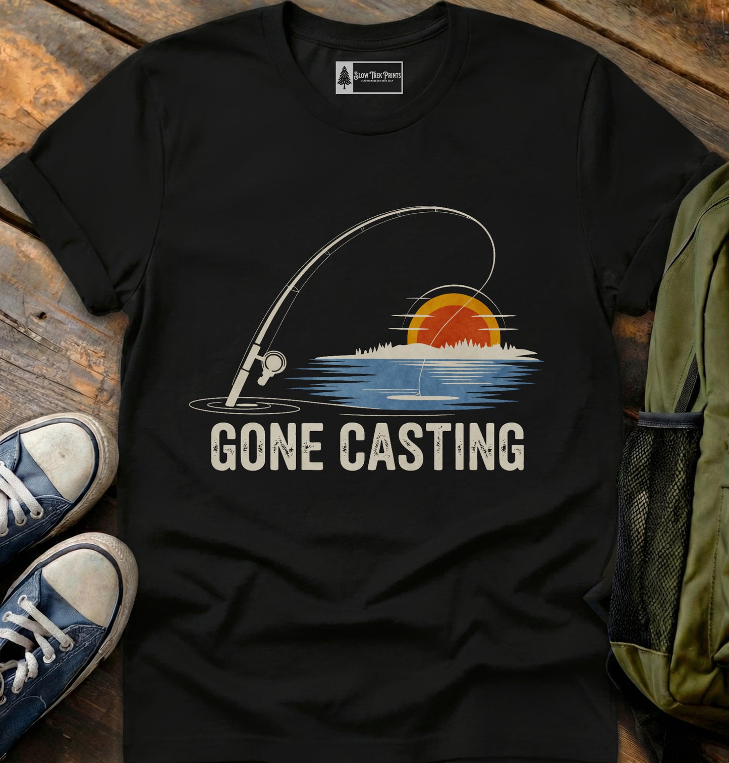 Gone Casting T-Shirt