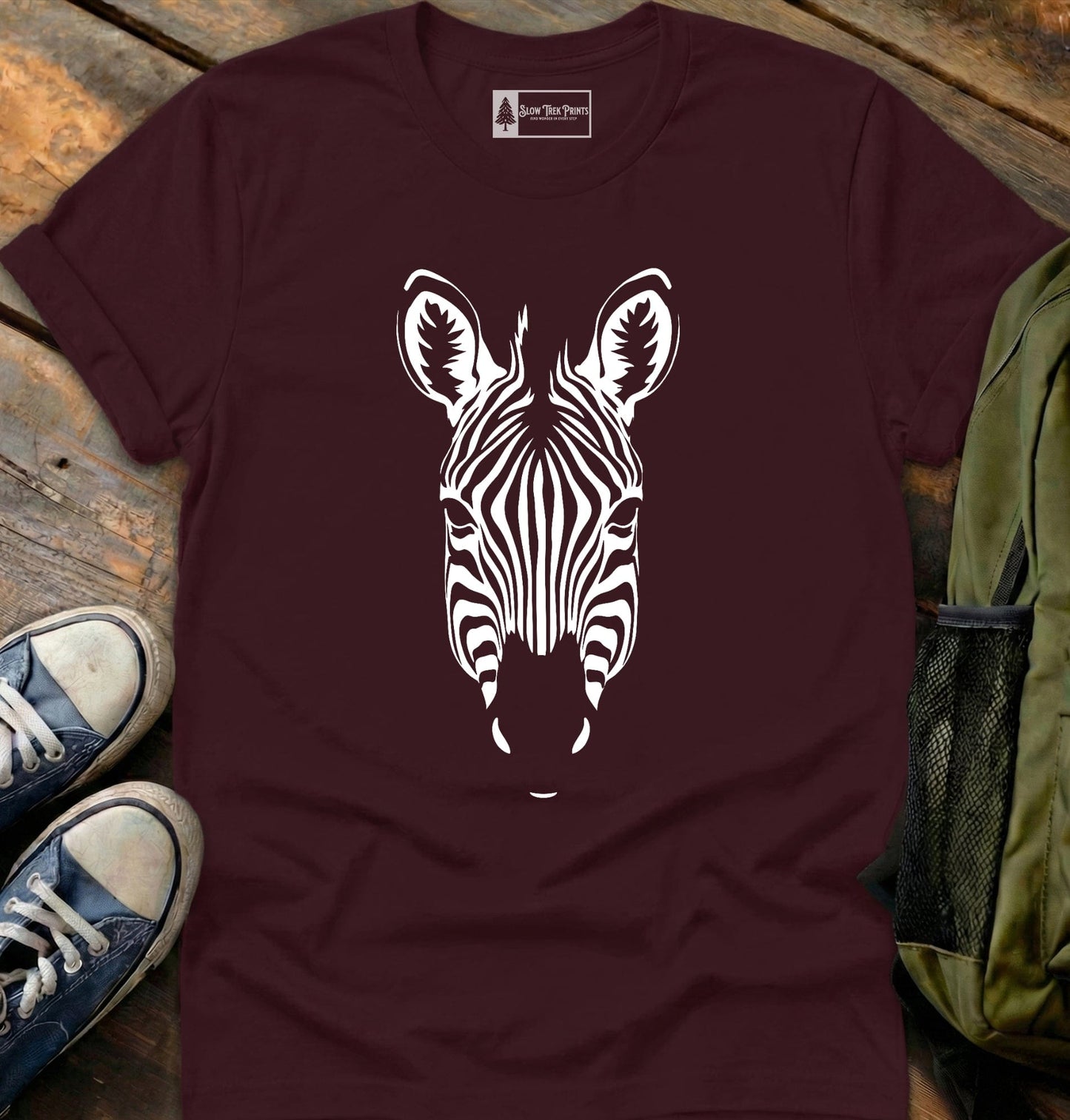 Zebra Portrait T-Shirt