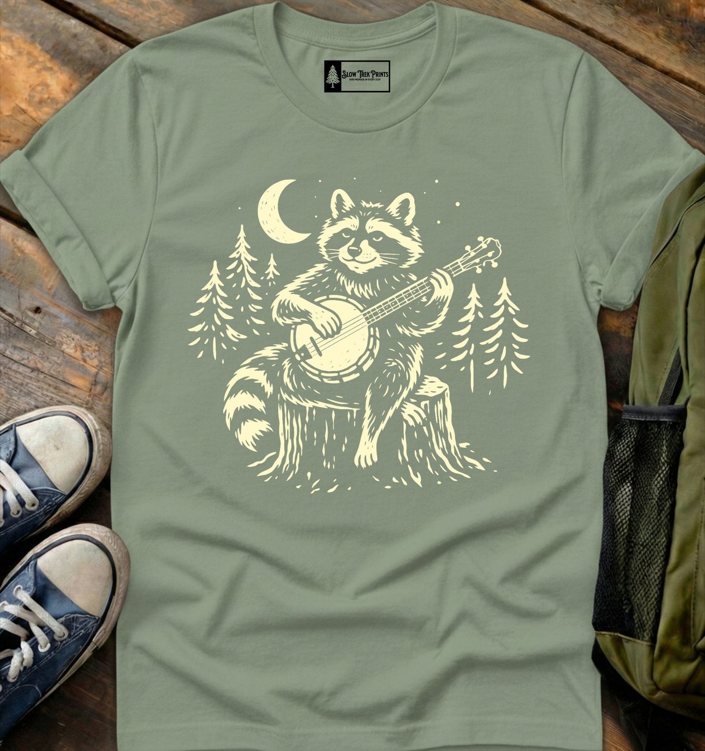 Banjo Raccoon T-Shirt