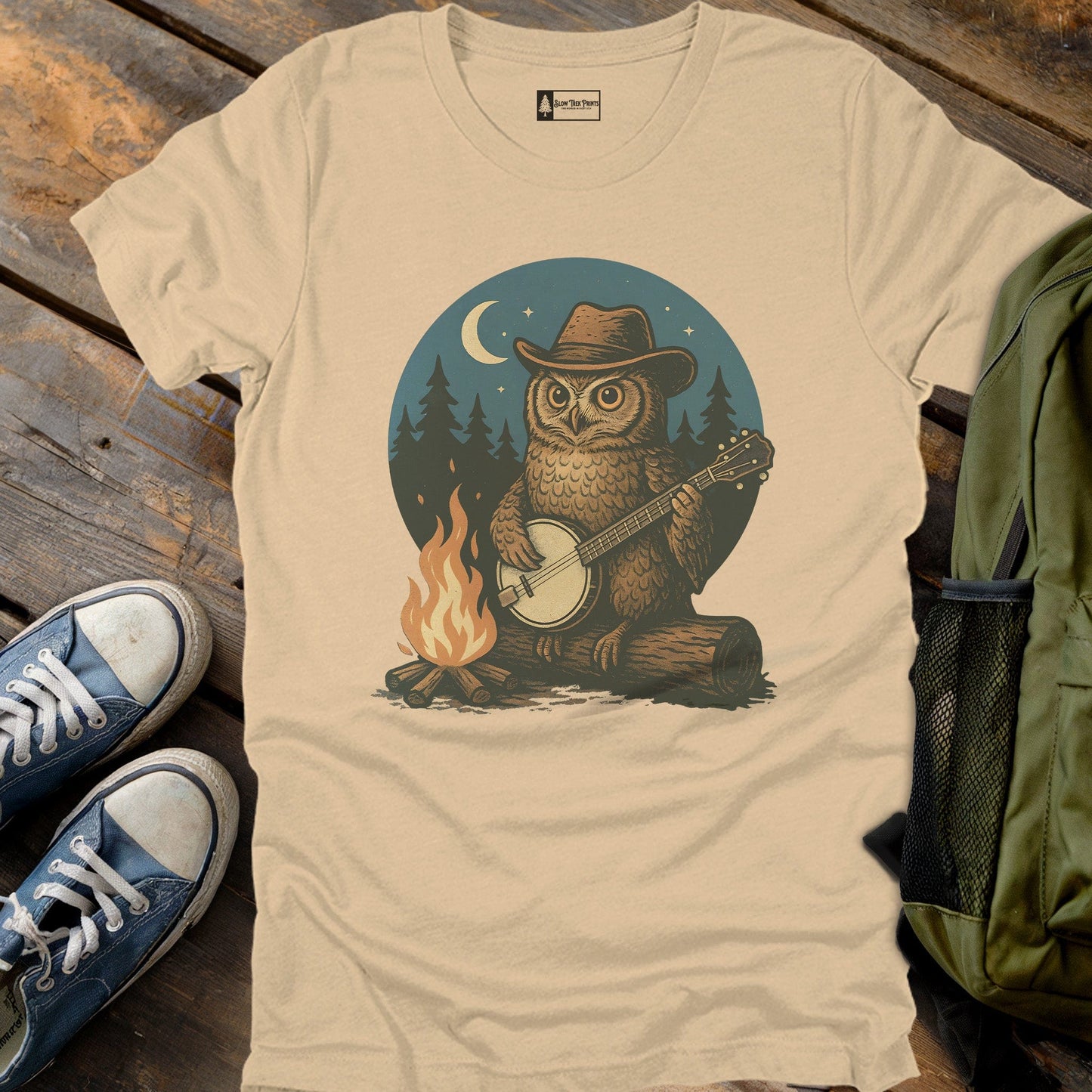Banjo Owl T-Shirt