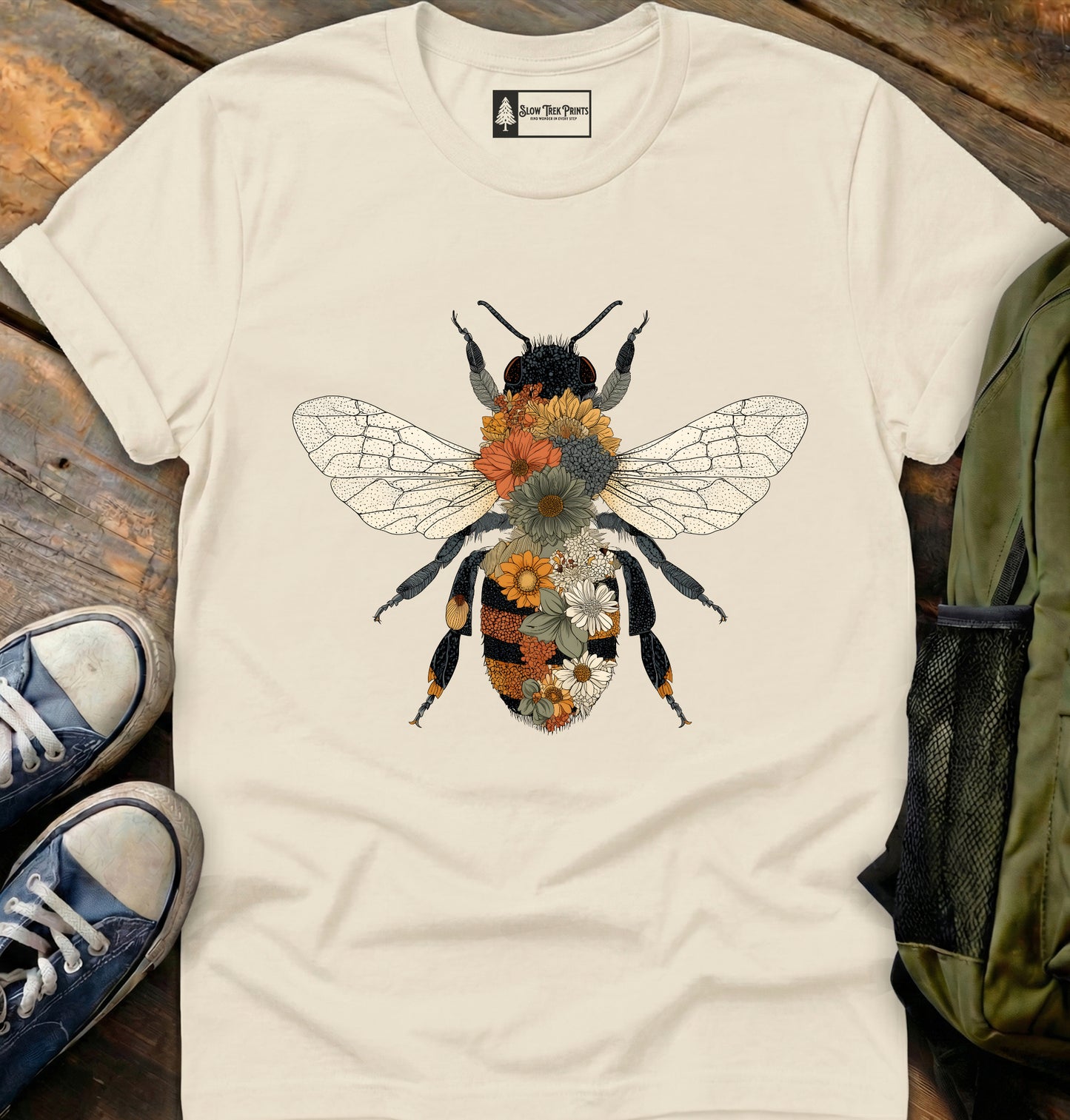 Wildflower Bee T-Shirt