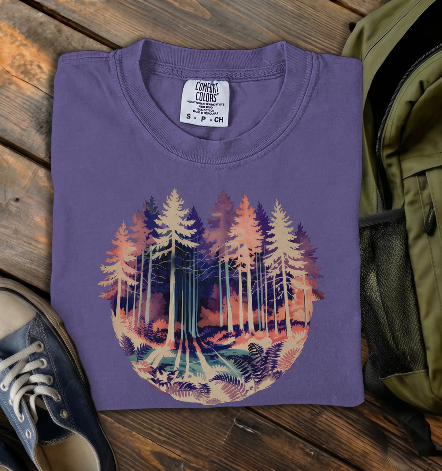 Forest Glow Comfort Colors T-Shirt