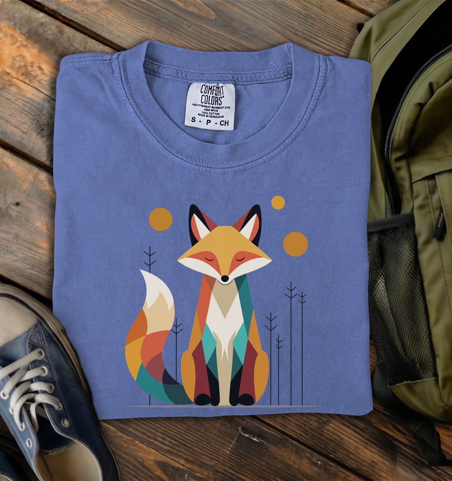 Sunset Fox Comfort Colors T-Shirt