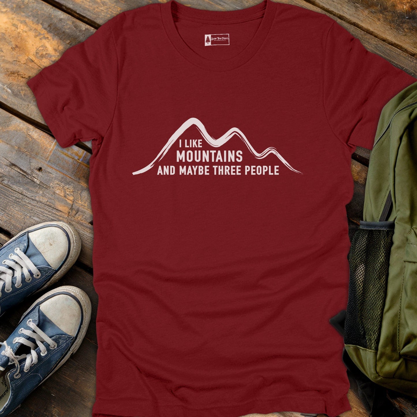 Minimalist Peaks T-Shirt