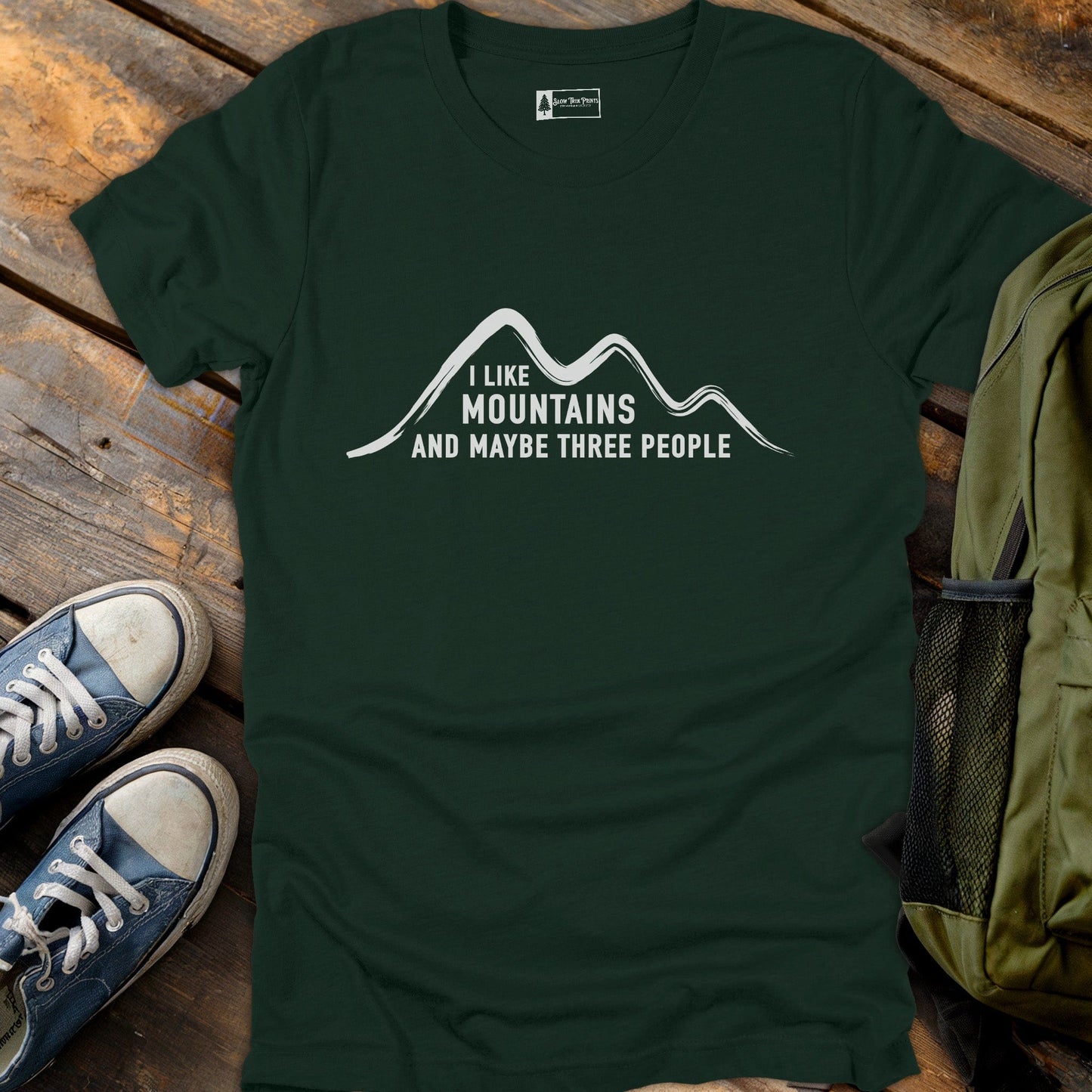Minimalist Peaks T-Shirt