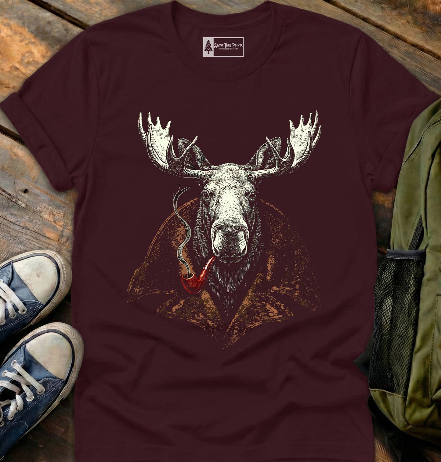 Gentleman Moose T-Shirt