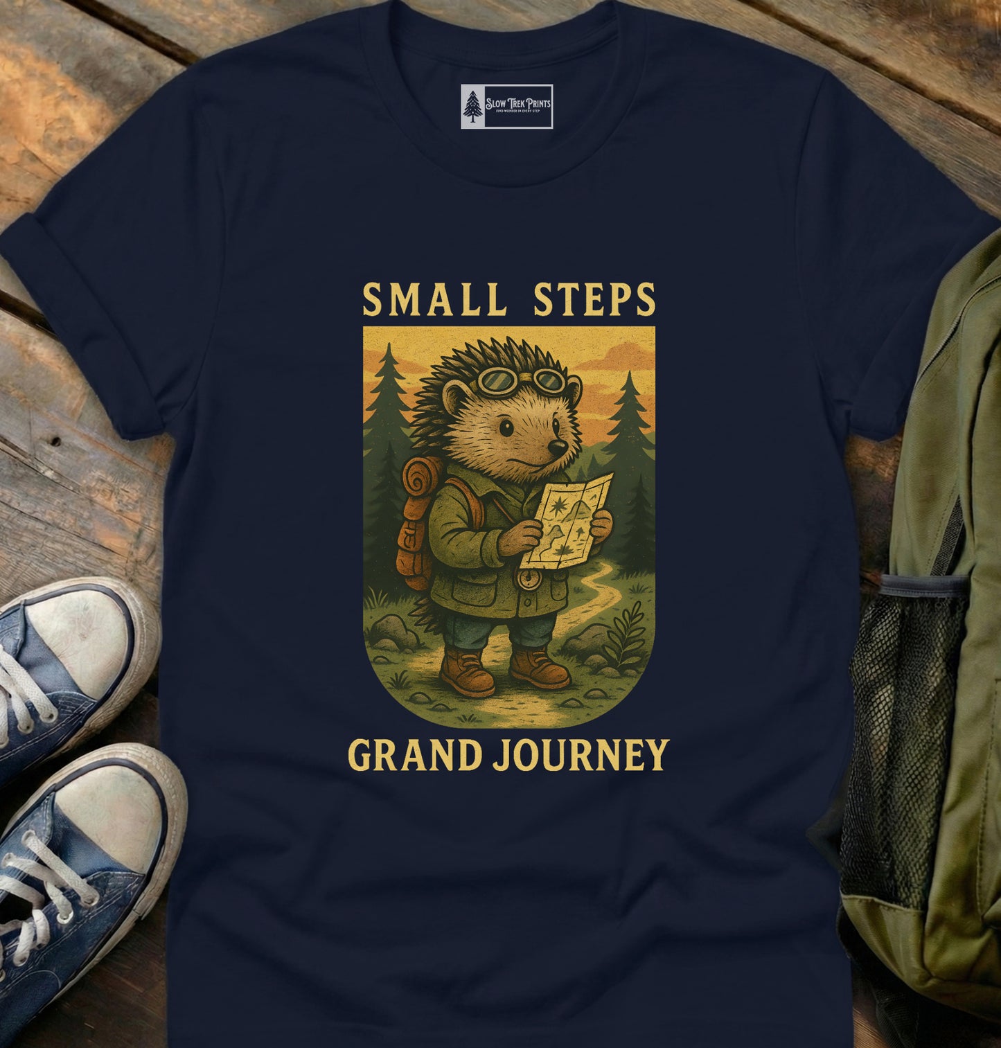 Small Steps Grand Journey T-Shirt