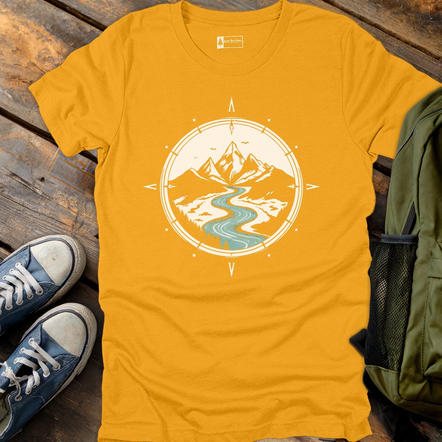 Winding River Compass T-Shirt