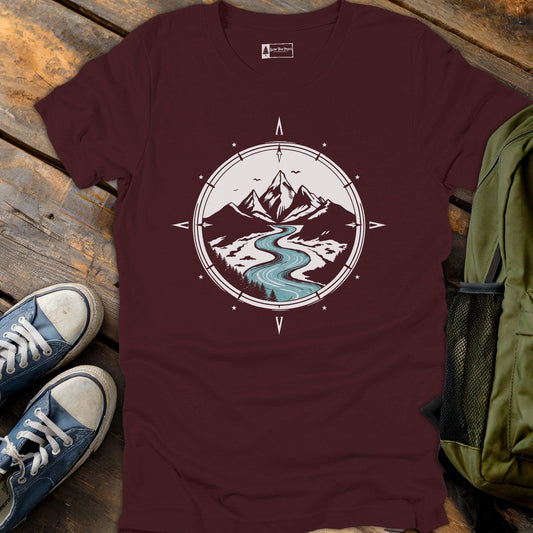 Winding River Compass T-Shirt