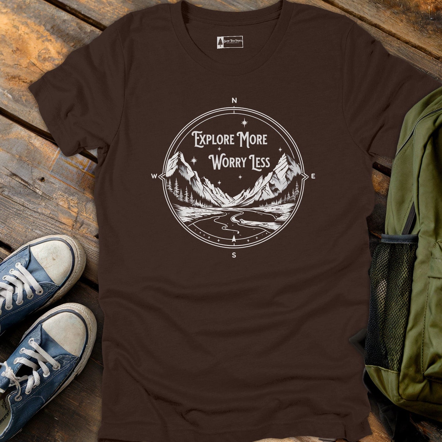 Explore More Worry Less T-Shirt
