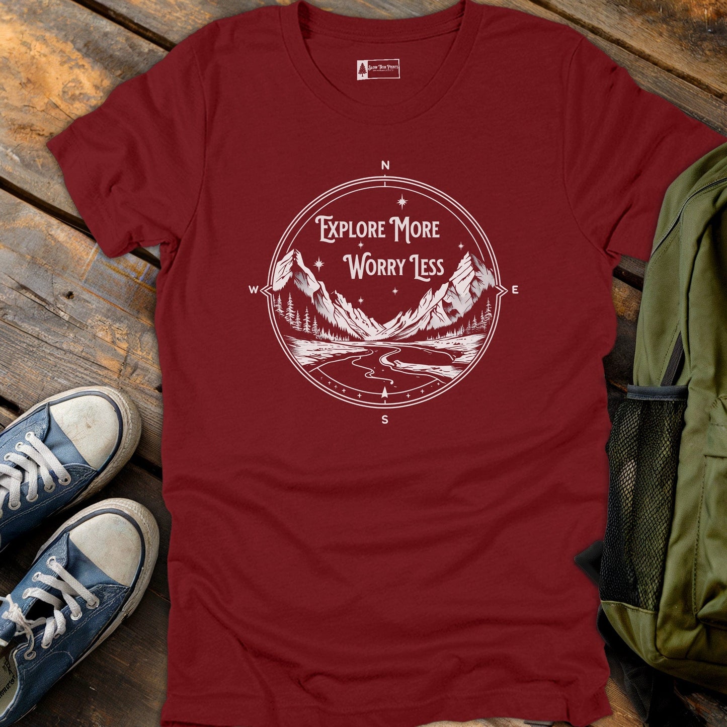 Explore More Worry Less T-Shirt