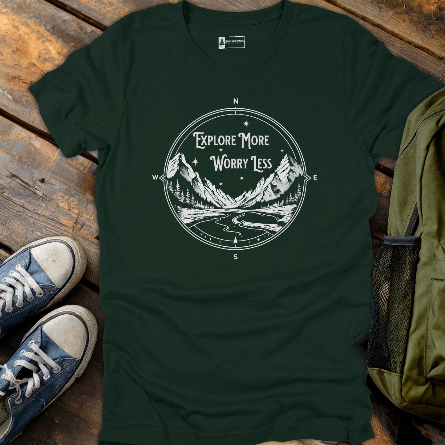 Explore More Worry Less T-Shirt