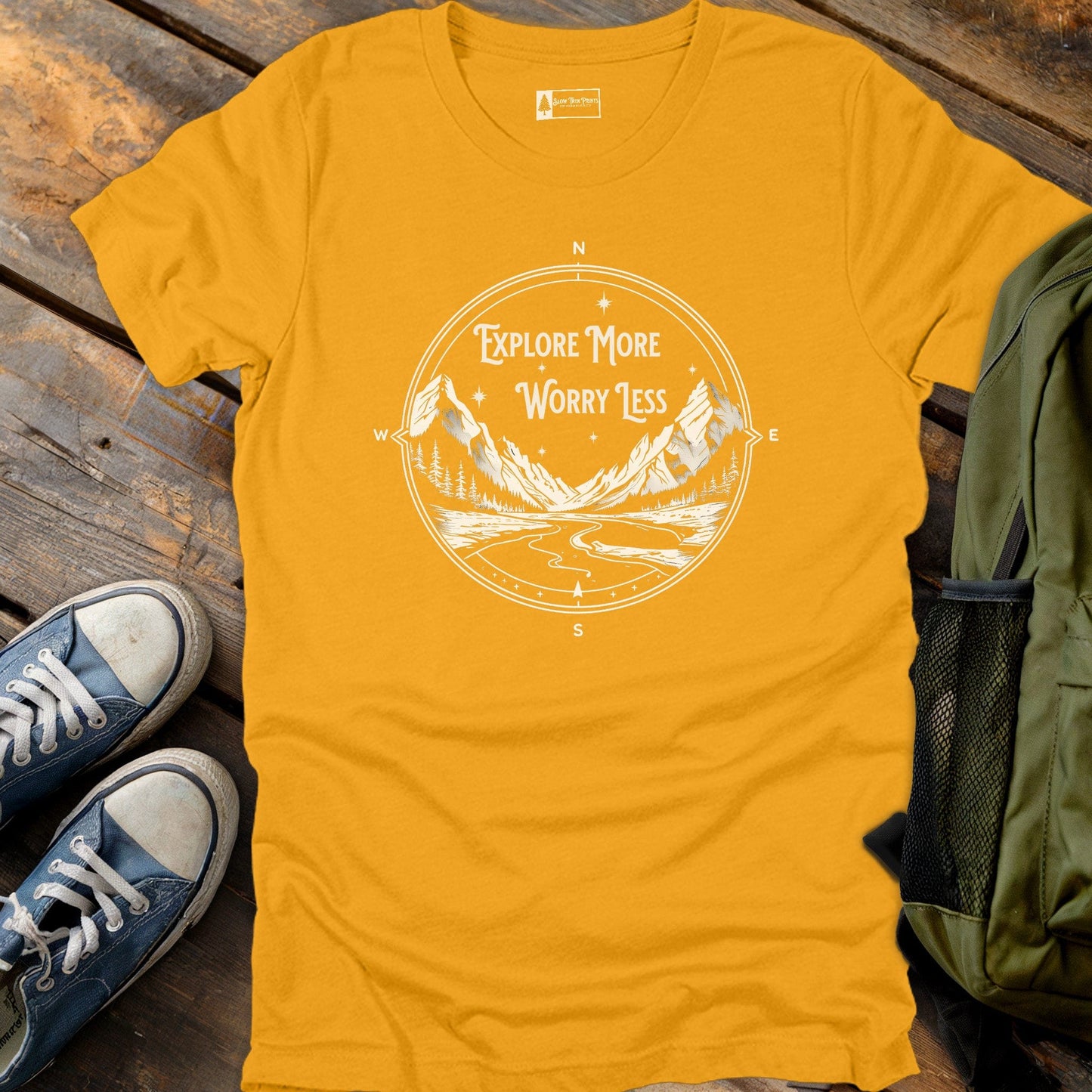 Explore More Worry Less T-Shirt