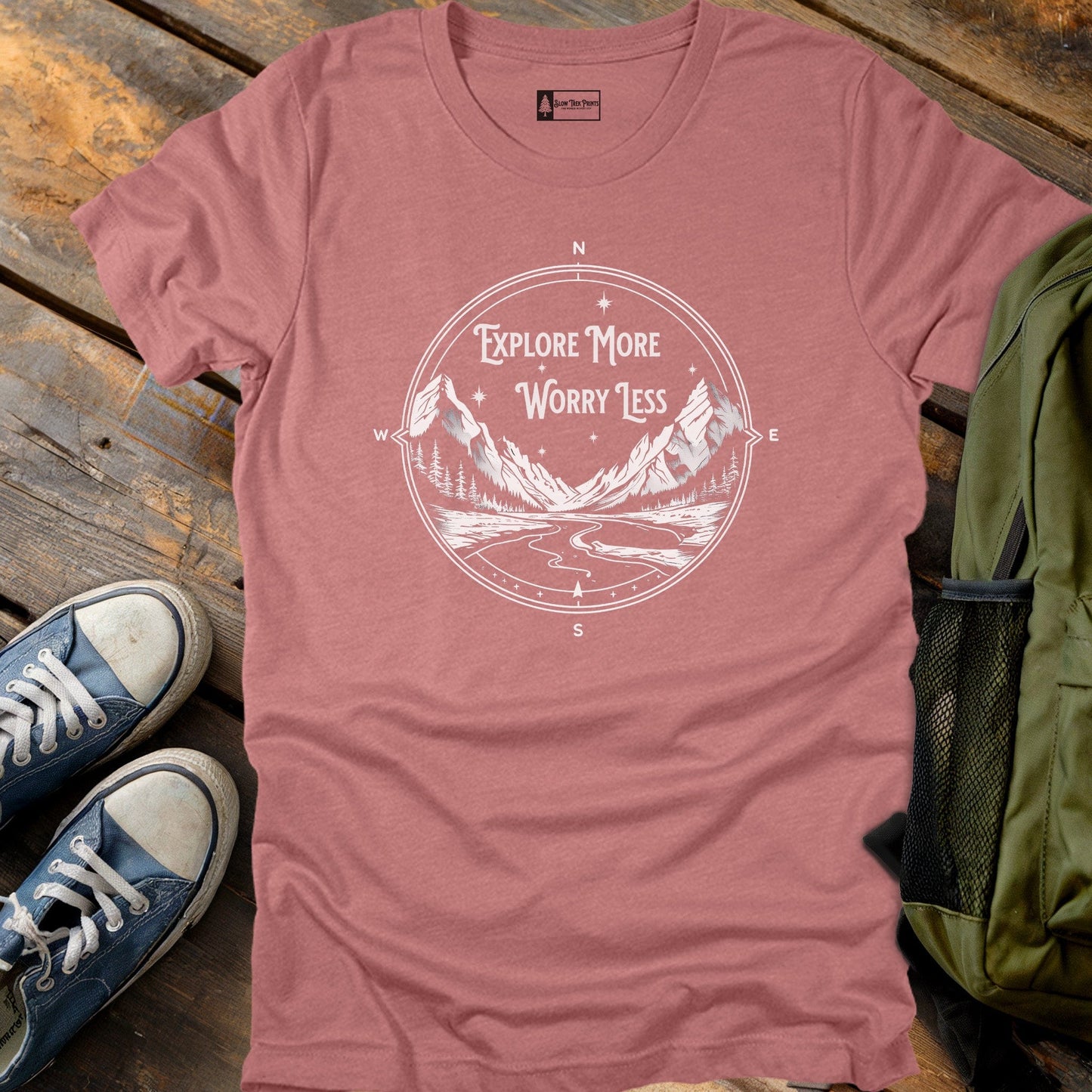 Explore More Worry Less T-Shirt