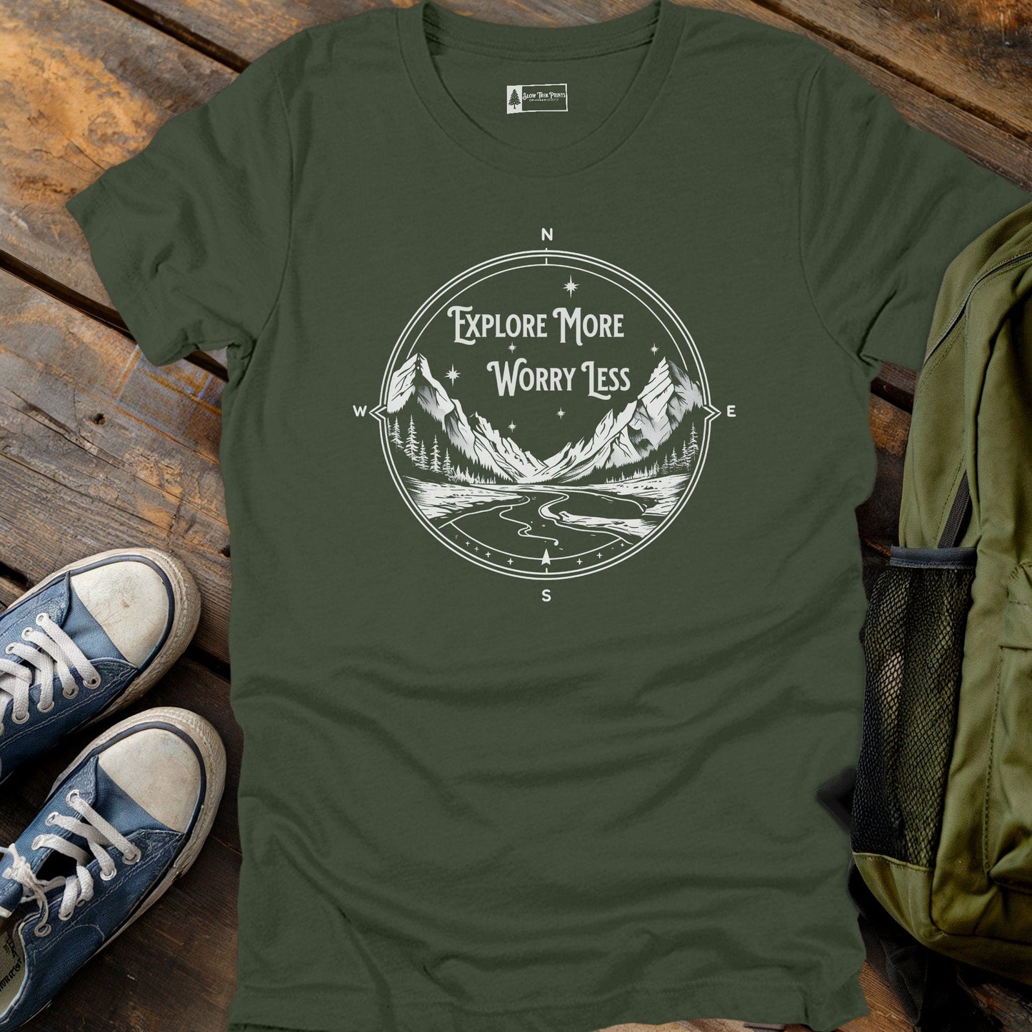 Explore More Worry Less T-Shirt