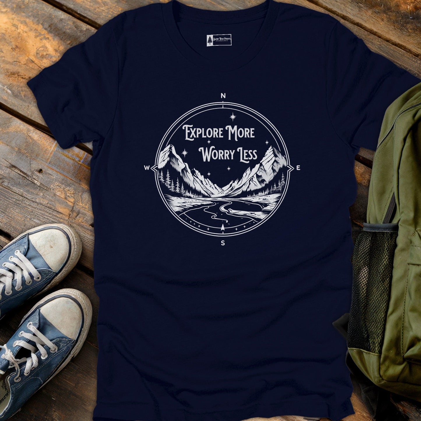 Explore More Worry Less T-Shirt