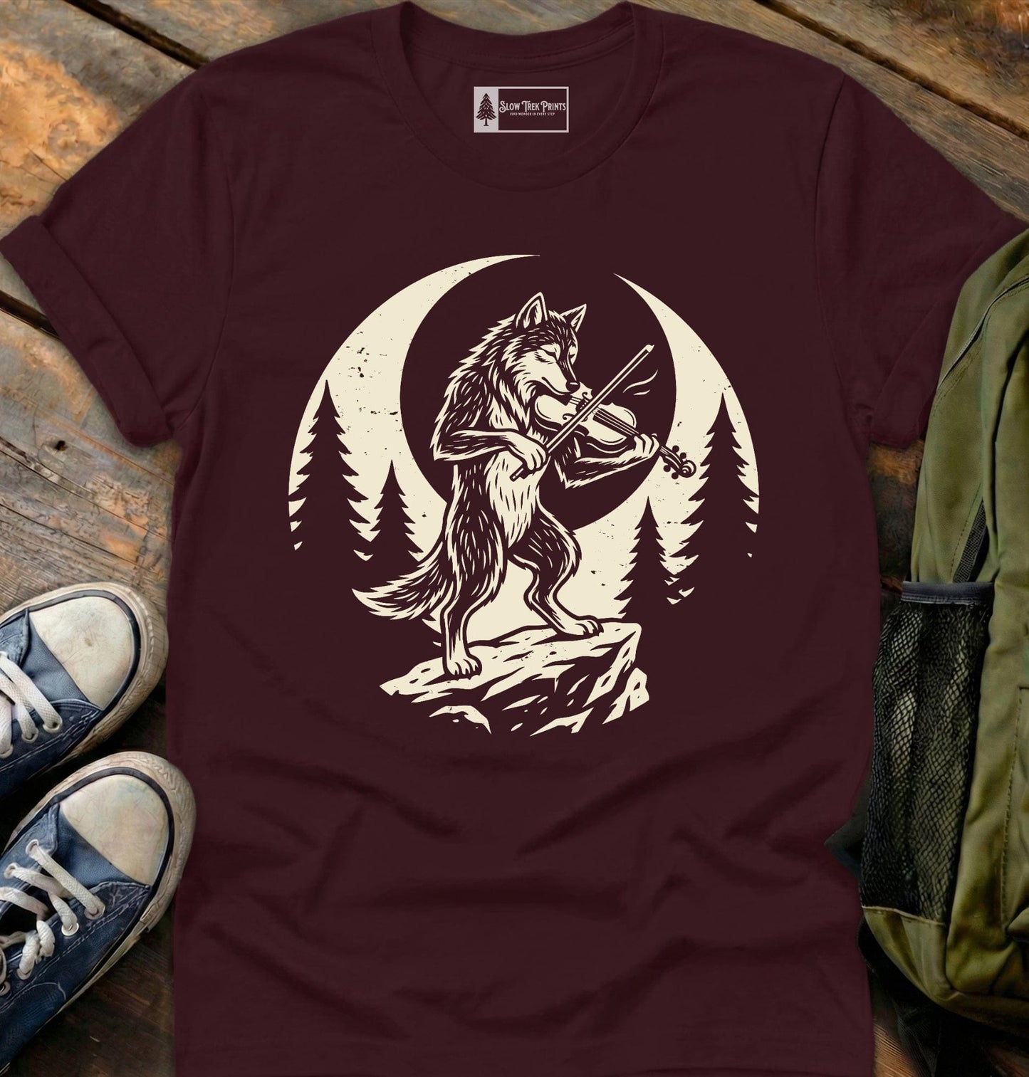 Wolf Fiddle T-Shirt