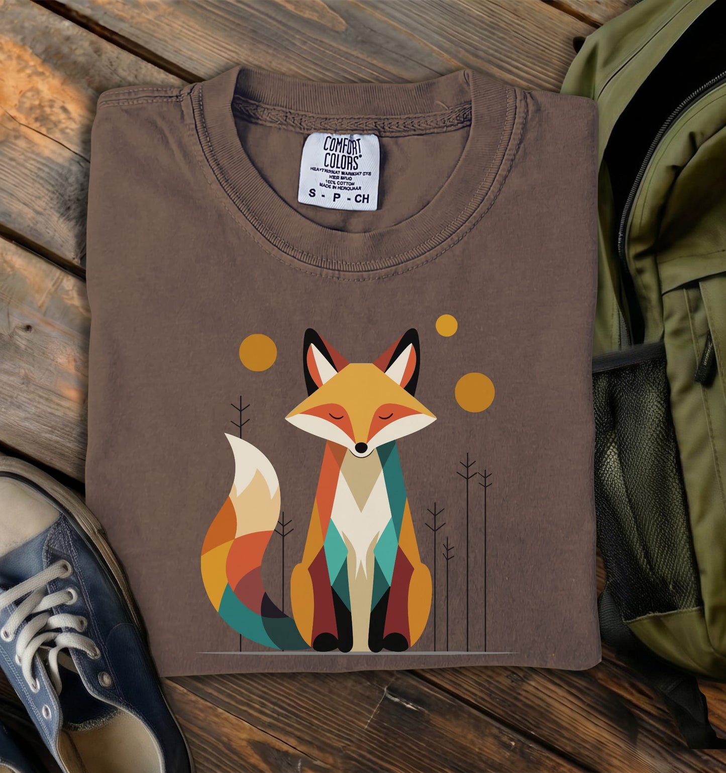 Sunset Fox Comfort Colors T-Shirt