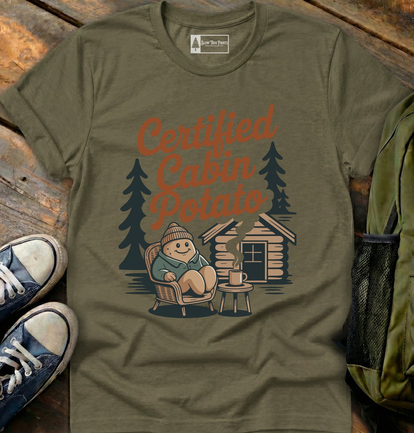 Certified Cabin Potato T-Shirt