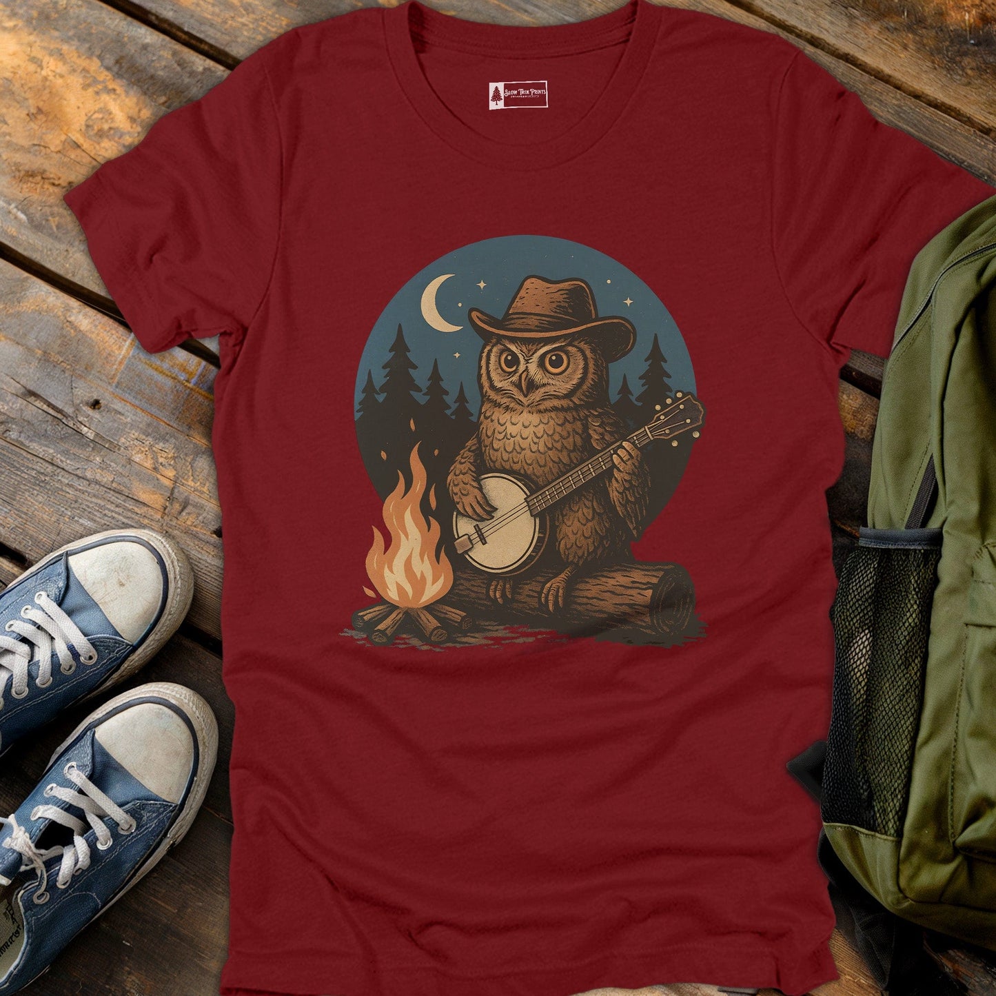 Banjo Owl T-Shirt
