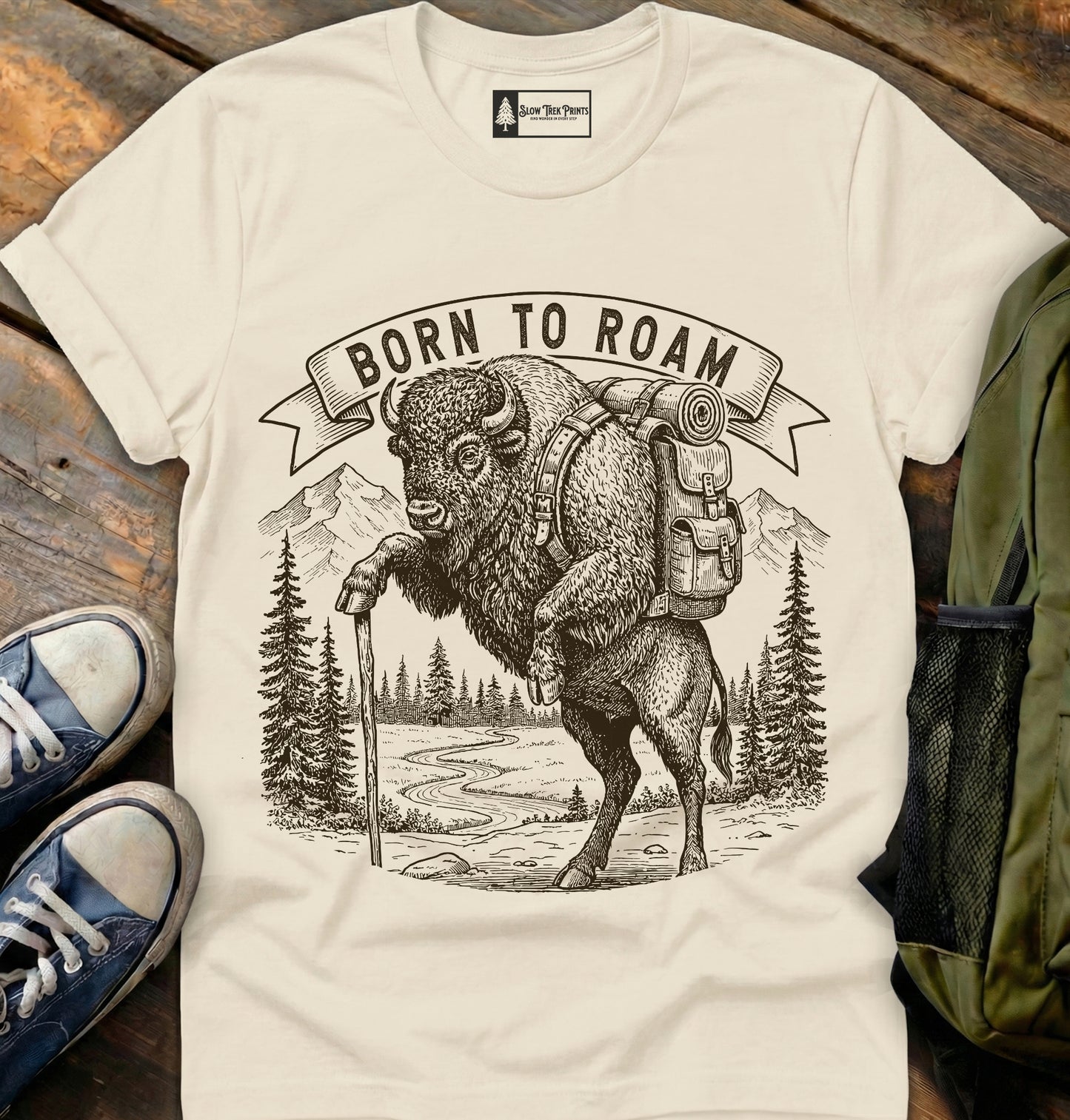 Roaming Bison T-Shirt