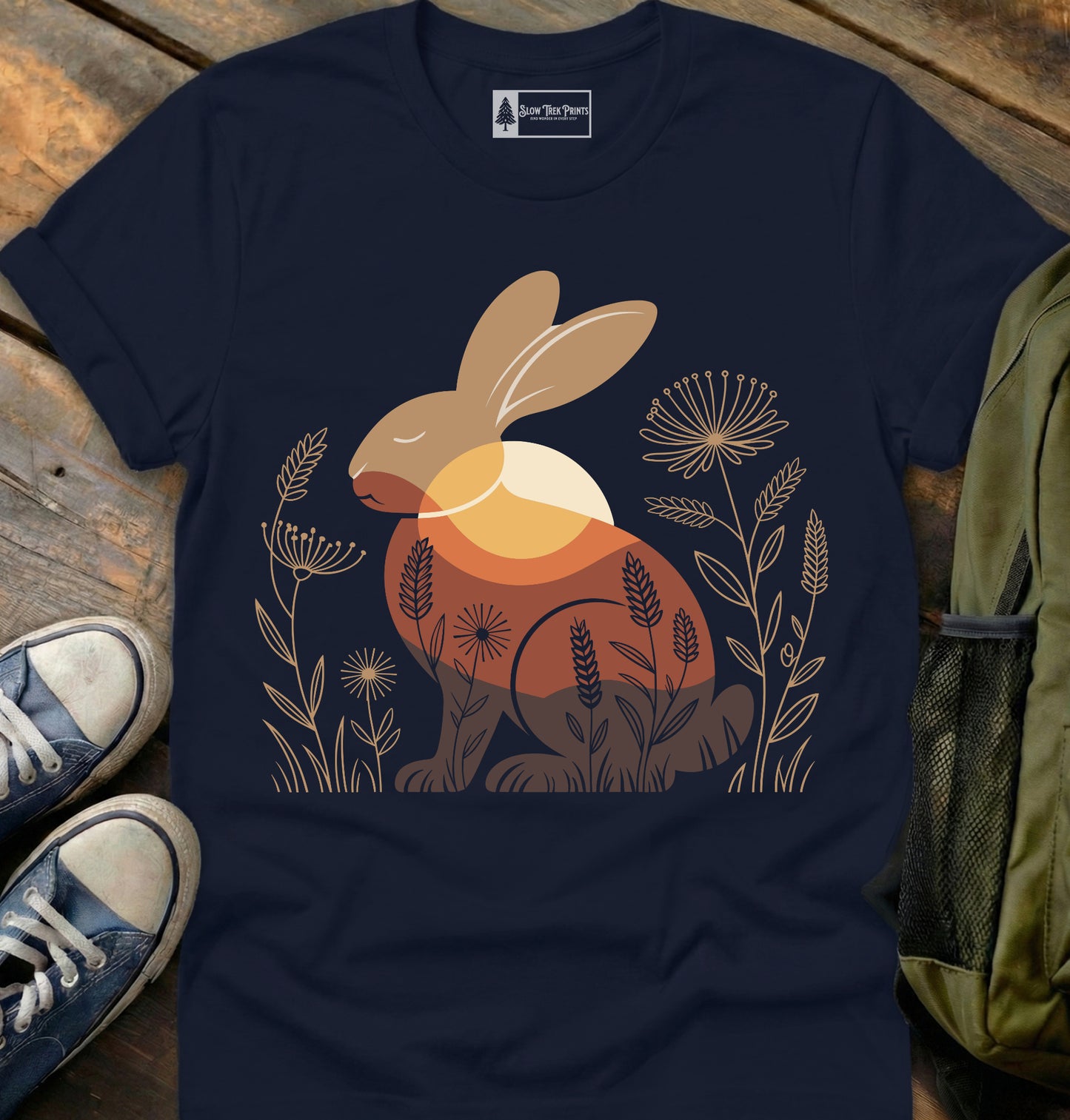 Wildflower Rabbit T-Shirt