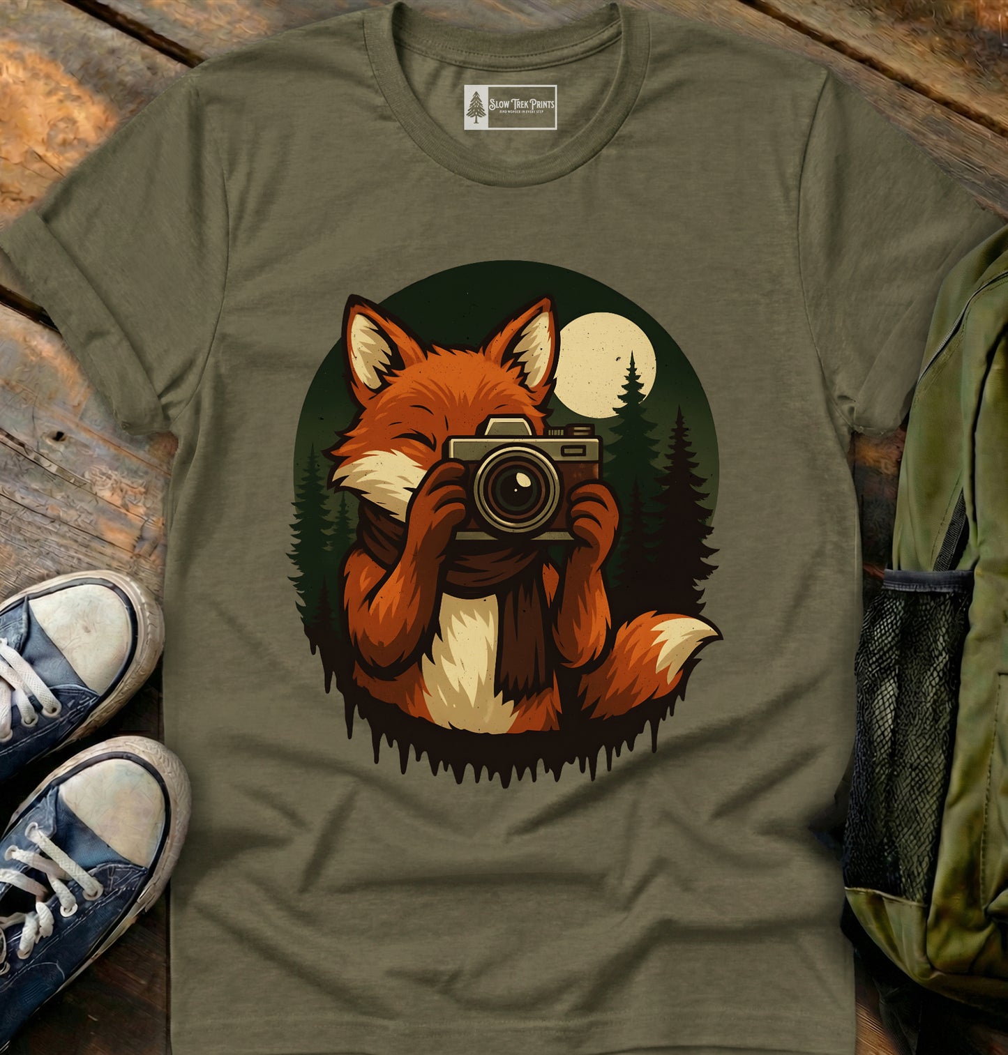 Fox-tographer T-Shirt
