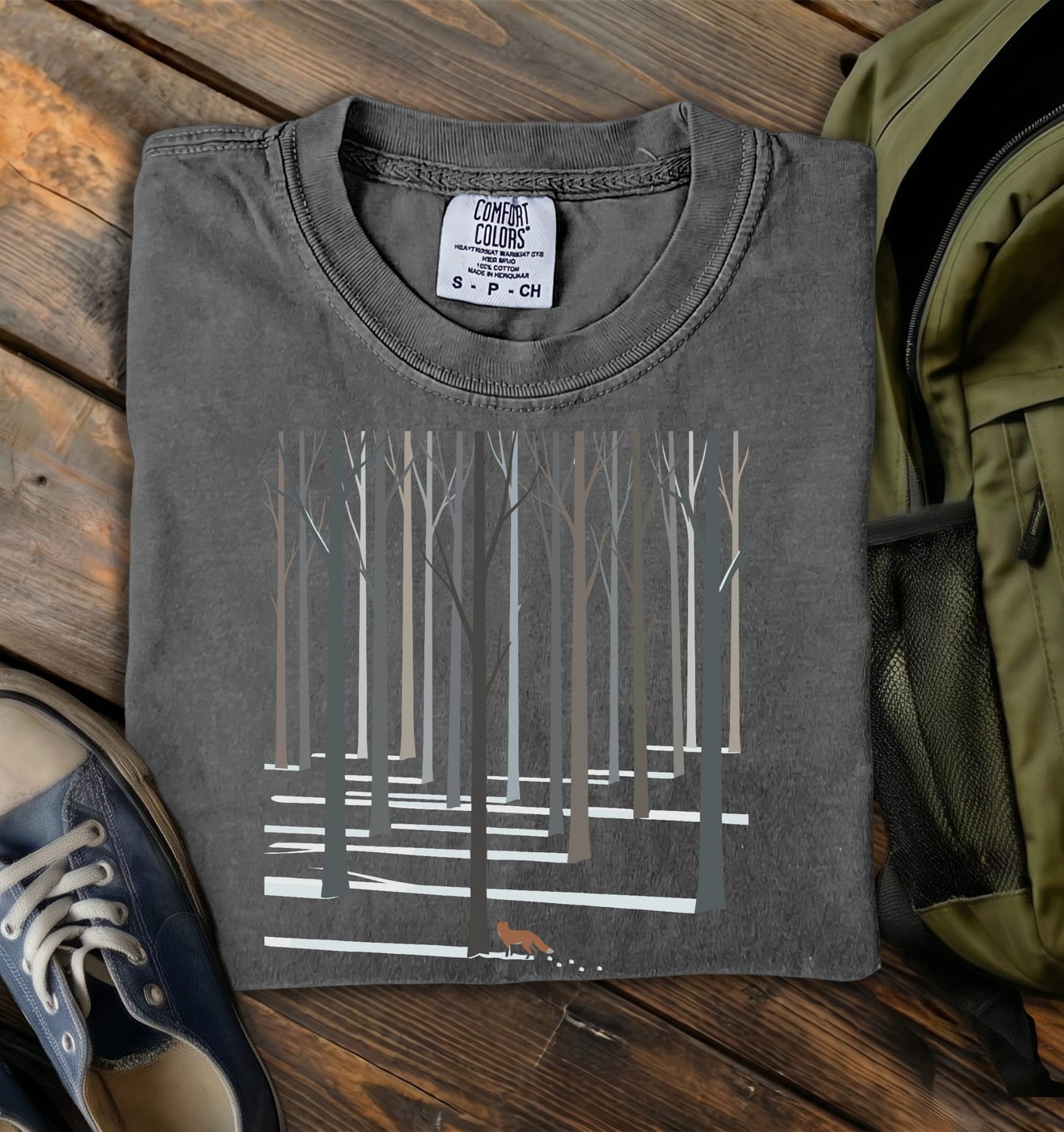 Winter Fox Comfort Colors T-Shirt