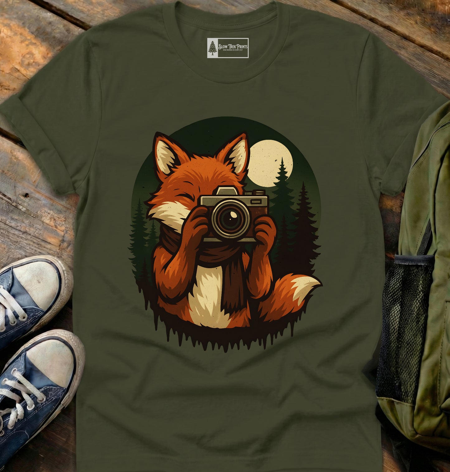 Fox-tographer T-Shirt