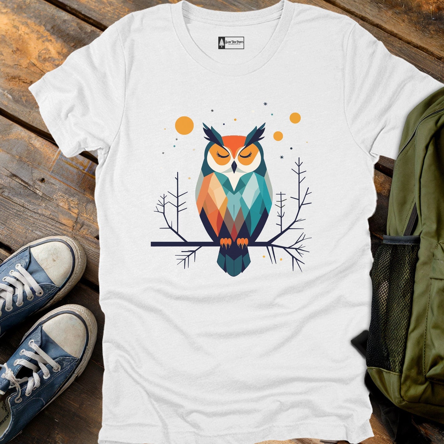 Geometric Owl T-Shirt