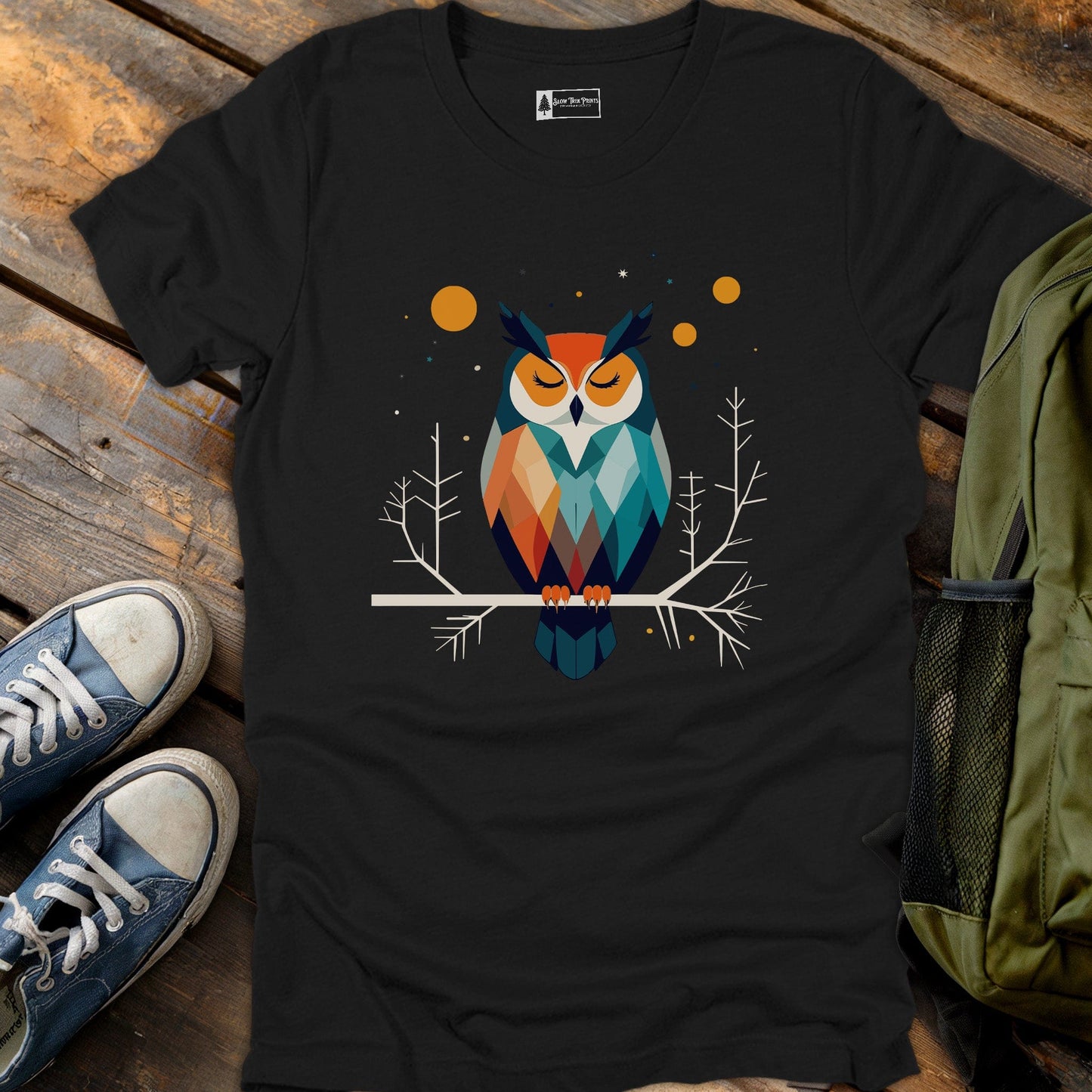 Geometric Owl T-Shirt