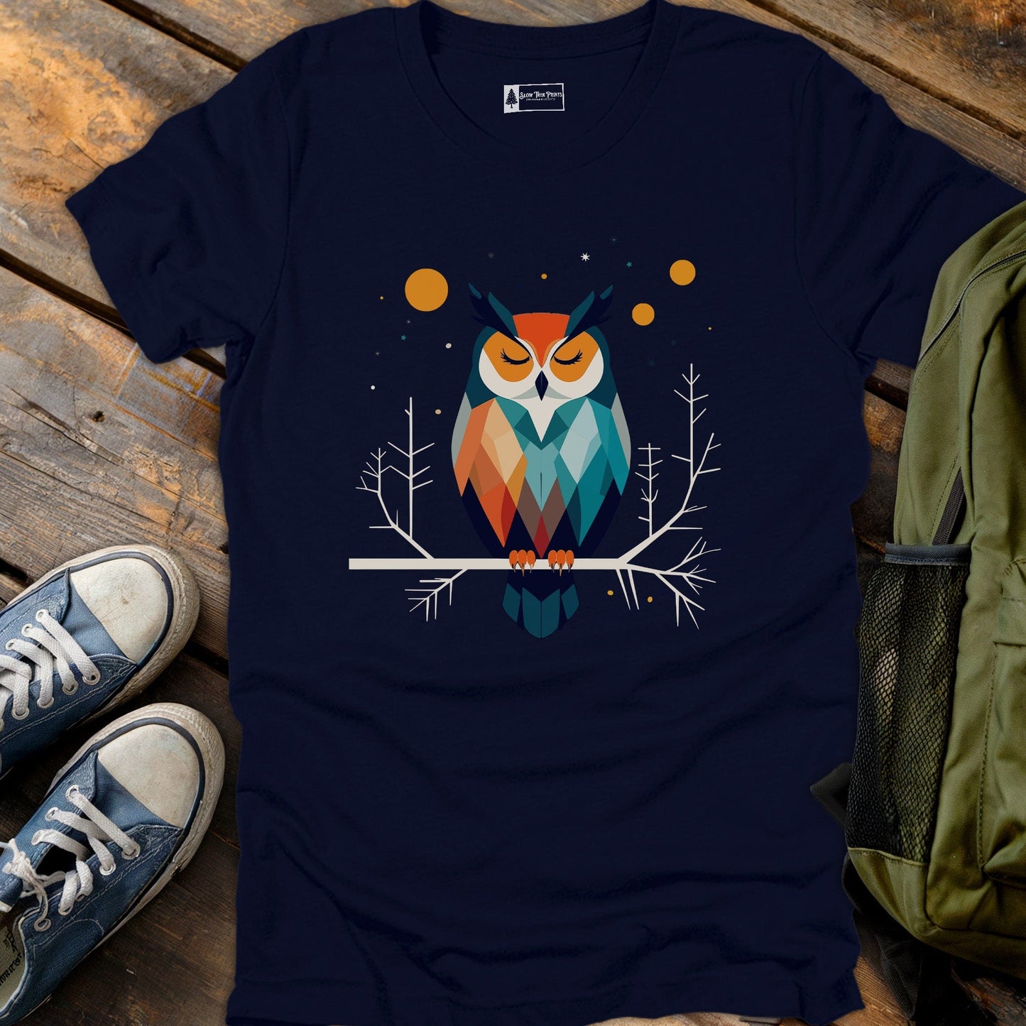 Geometric Owl T-Shirt