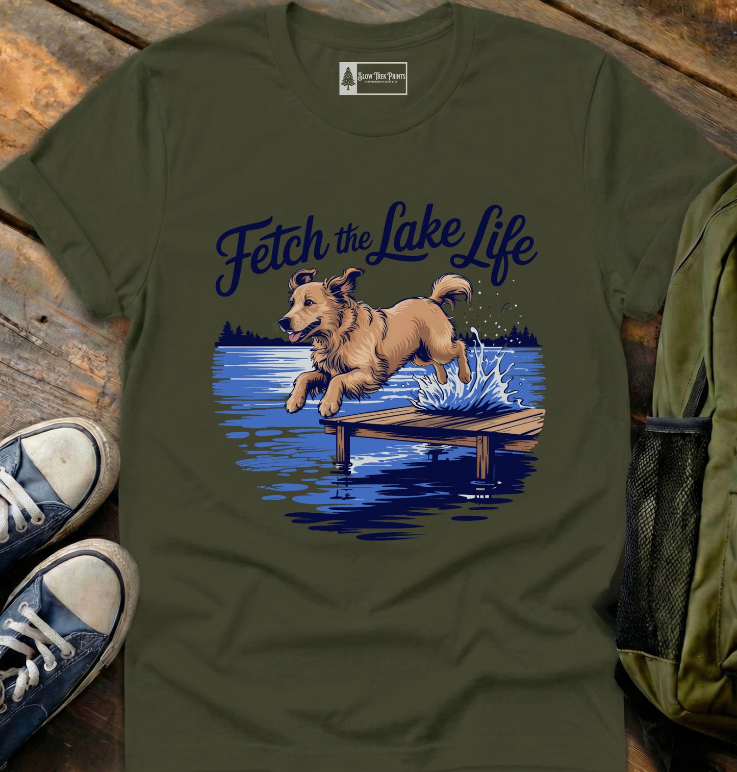 Fetch The Lake Life T-Shirt