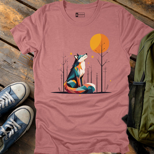 Geometric Wolf T-Shirt
