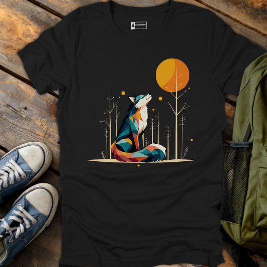 Geometric Wolf T-Shirt