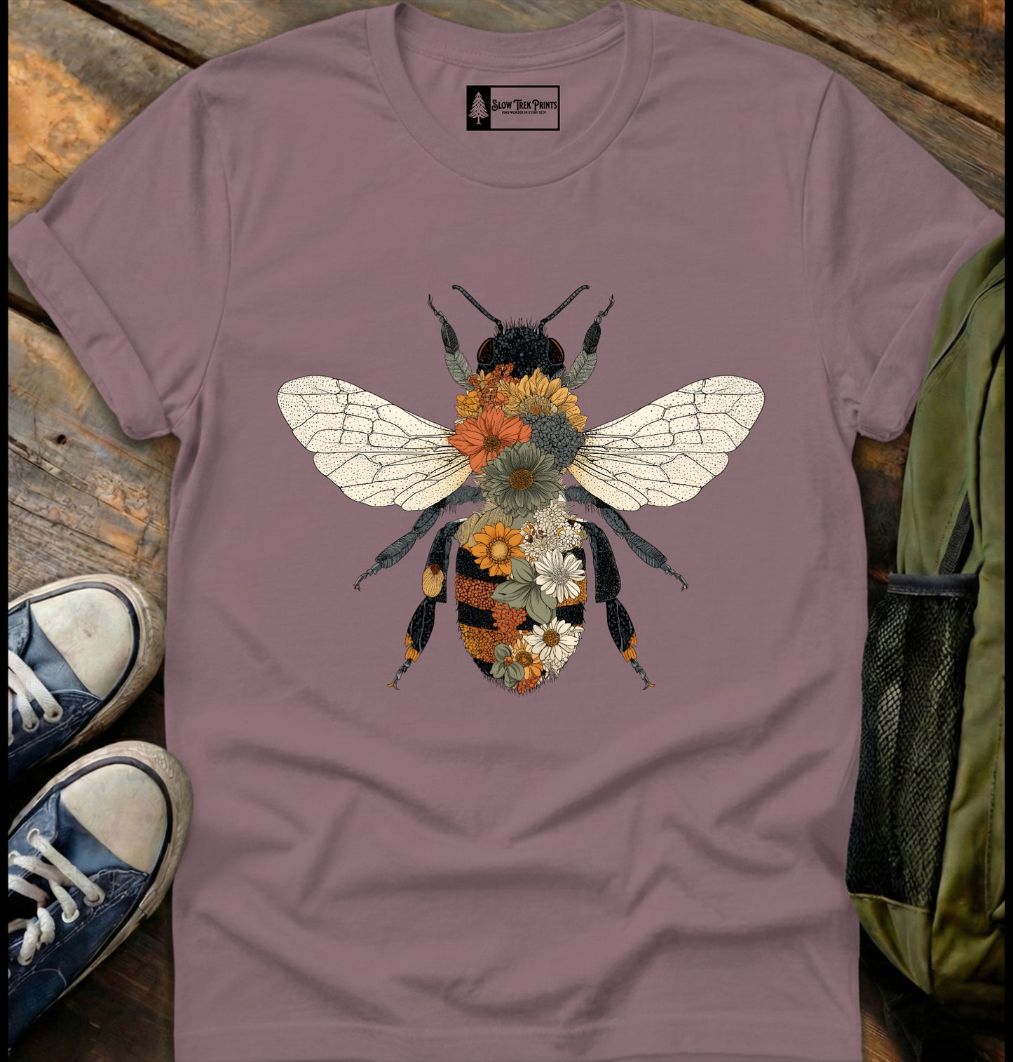 Wildflower Bee T-Shirt