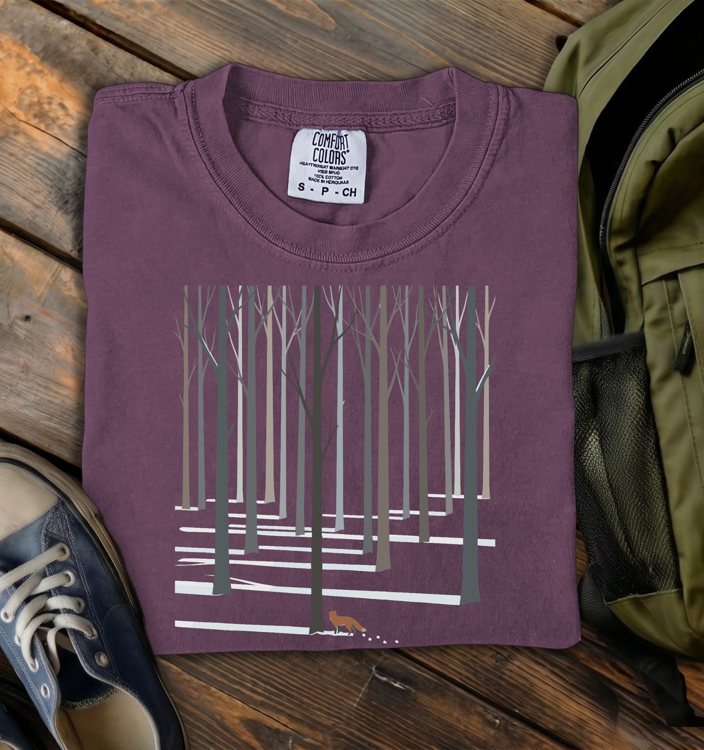 Winter Fox Comfort Colors T-Shirt