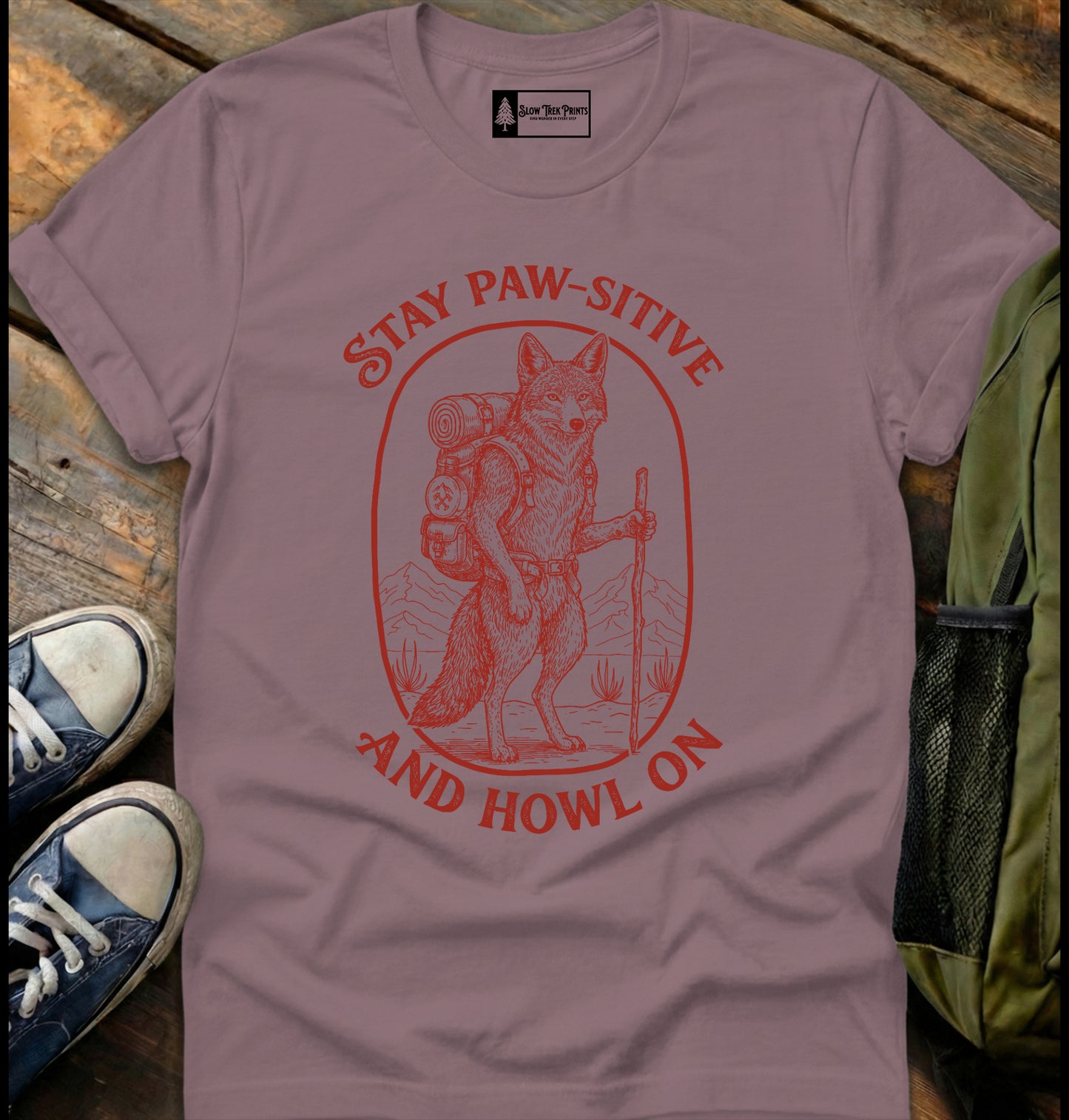 Stay Paw-sitive T-Shirt