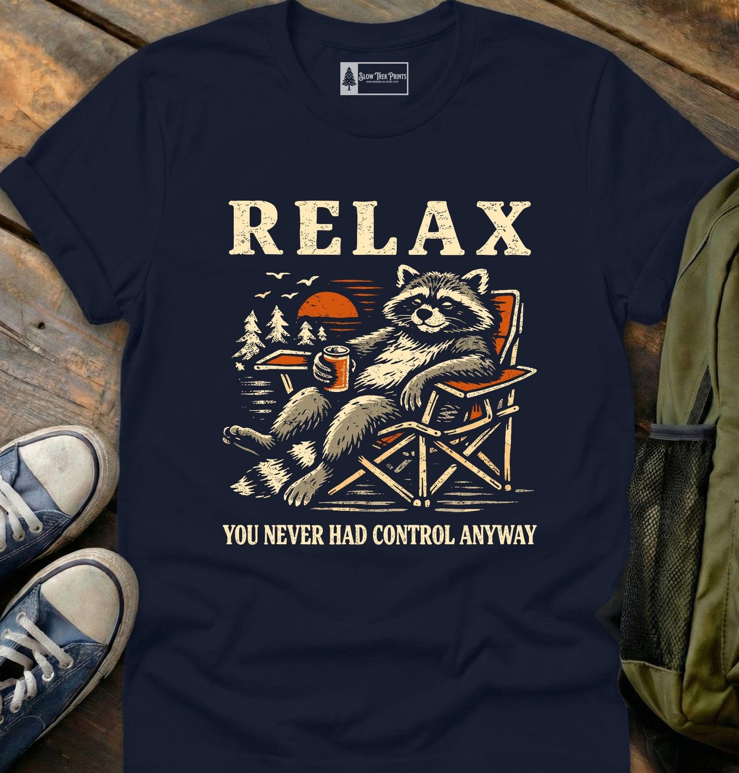 Relax Raccoon T-Shirt