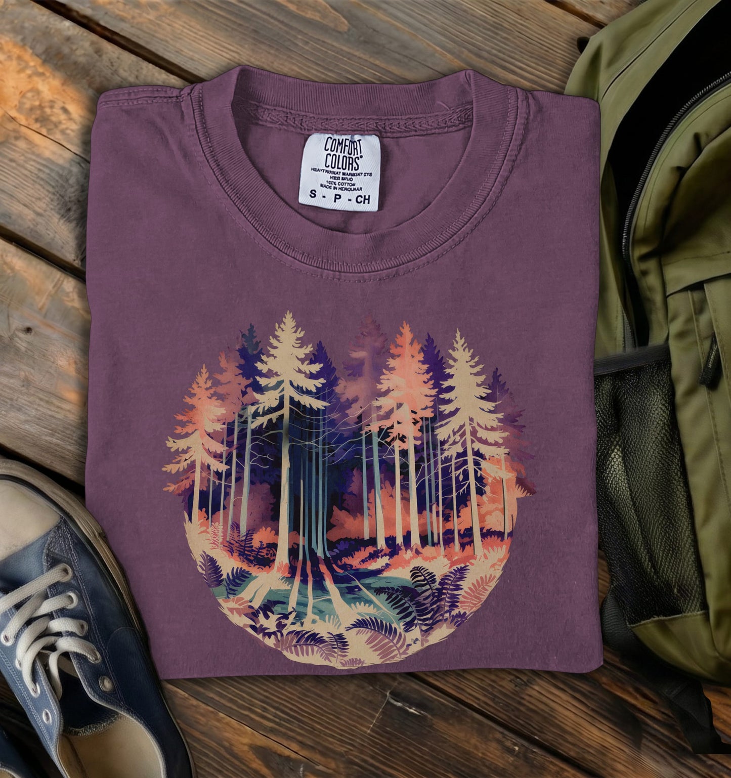 Forest Glow Comfort Colors T-Shirt