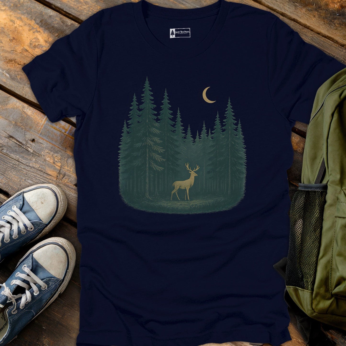 Moonlight Deer T-Shirt