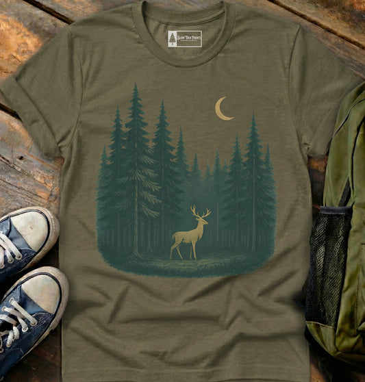 Moonlight Deer T-Shirt