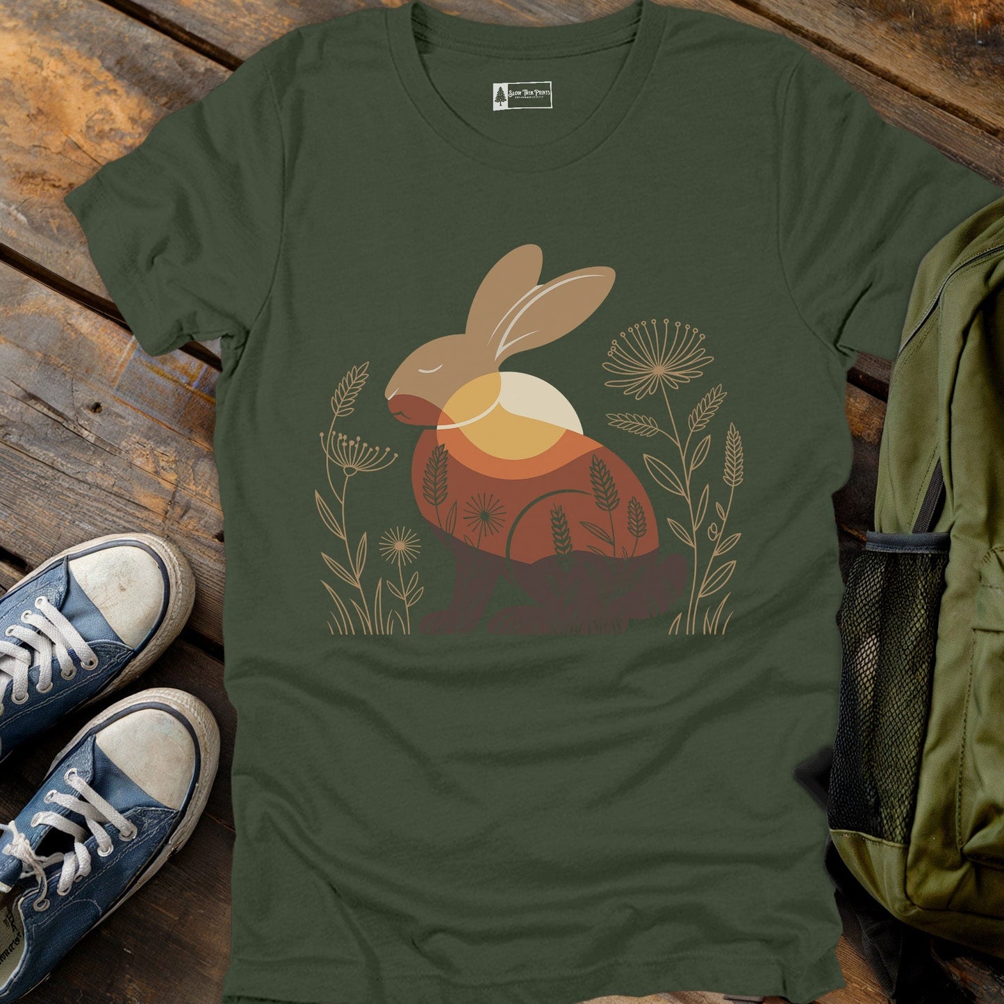Wildflower Rabbit T-Shirt