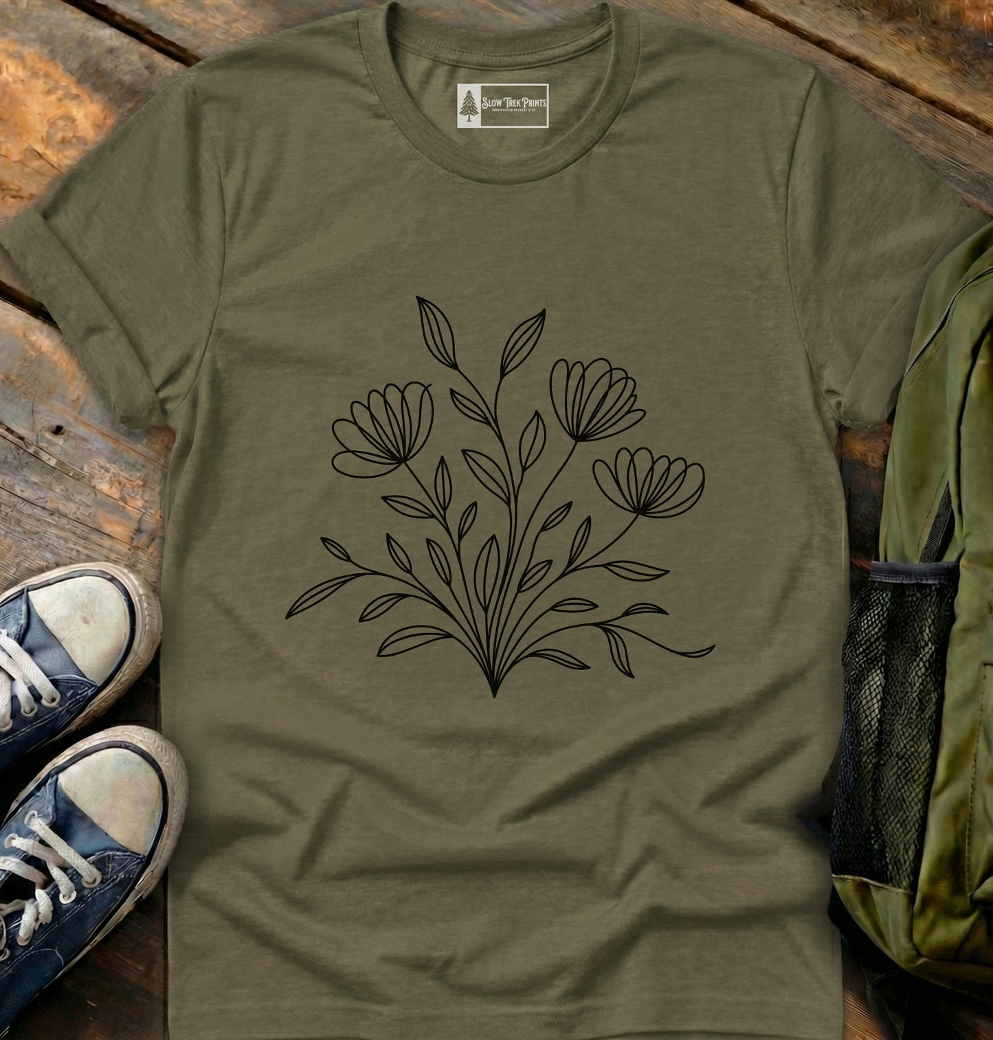 Evening Meadow Bloom T-Shirt
