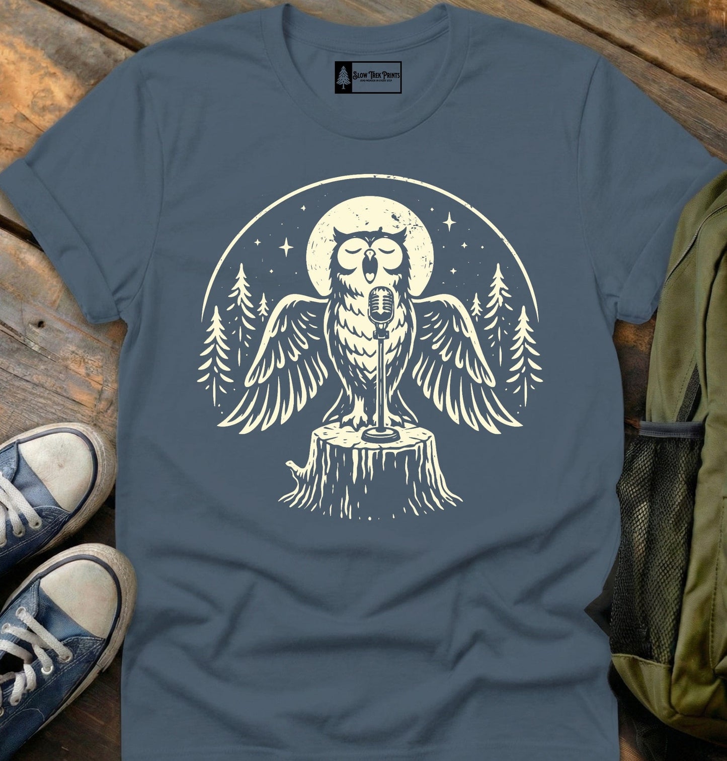 Owl Night Song T-Shirt