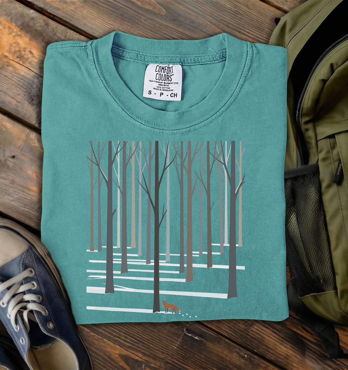 Winter Fox Comfort Colors T-Shirt