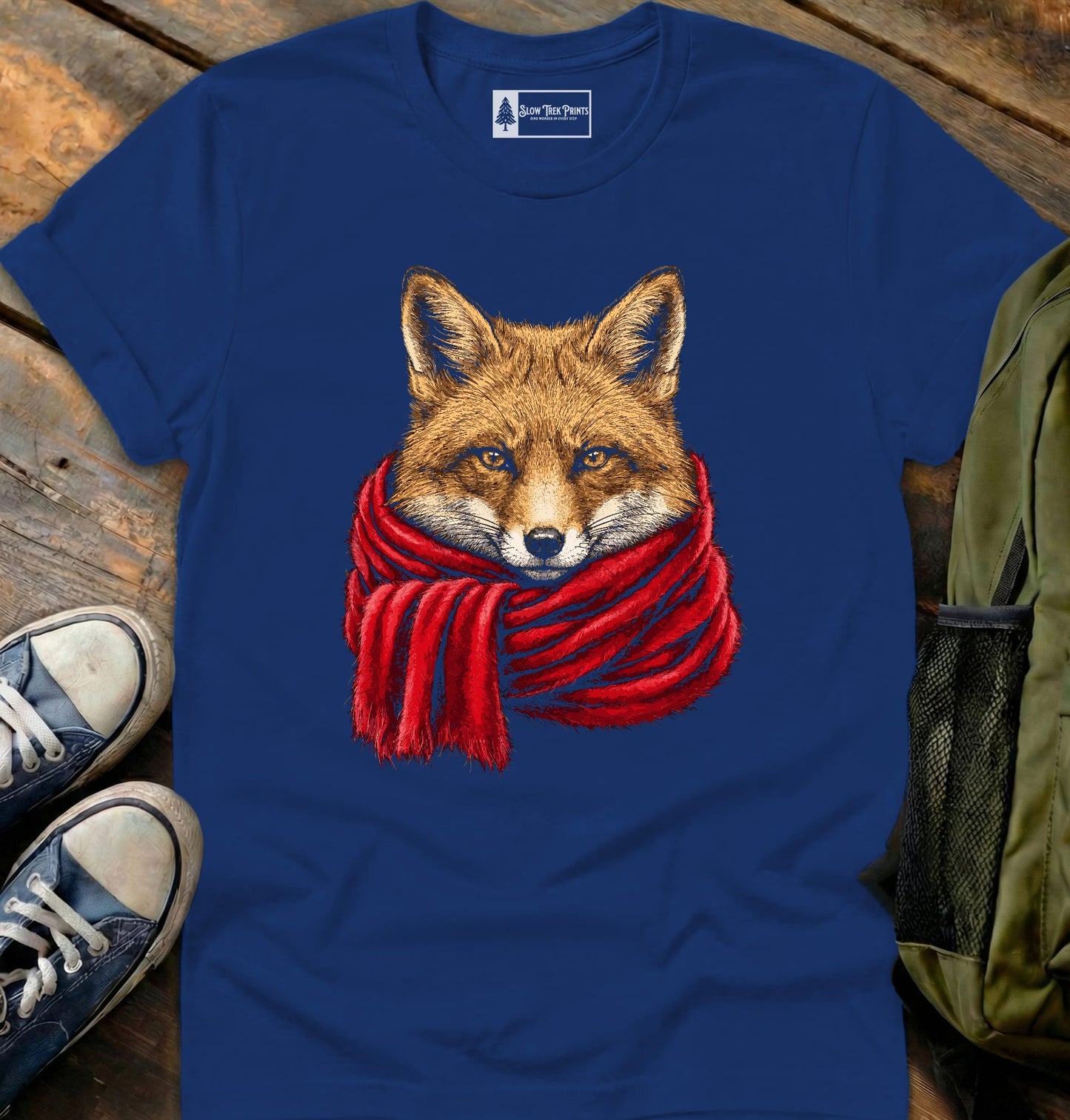 Scarved Fox T-Shirt